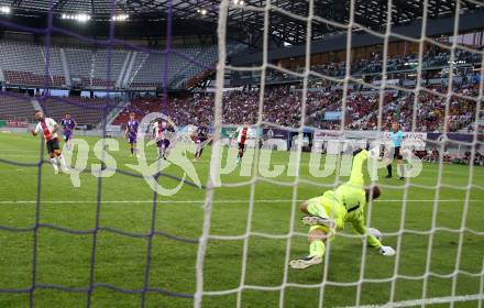 Fussball Testspiel. SK Austria Klagenfurt gegen FC Southampton.   Marco Knaller (Klagenfurt). Klagenfurt, am 18.7.2022. 
Foto: Kuess

---
pressefotos, pressefotografie, kuess, qs, qspictures, sport, bild, bilder, bilddatenbank