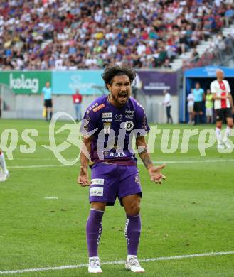 Fussball Testspiel. SK Austria Klagenfurt gegen FC Southampton.   Maximiliano Moreira Romero (Klagenfurt). Klagenfurt, am 18.7.2022. 
Foto: Kuess

---
pressefotos, pressefotografie, kuess, qs, qspictures, sport, bild, bilder, bilddatenbank