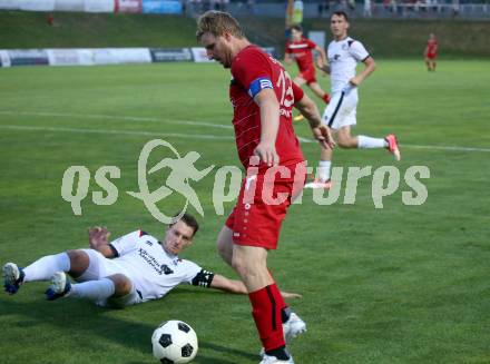 Fussball. Unterliga Ost. St. Veit gegen Sirnitz. Florian Philipp Wieser  (St. Veit),  Martin Hinteregger  (Sirnitz). St. Veit, 22.7.2022.
Foto: Kuess
---
pressefotos, pressefotografie, kuess, qs, qspictures, sport, bild, bilder, bilddatenbank