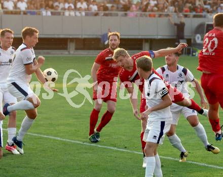 Fussball. Unterliga Ost. St. Veit gegen Sirnitz.  Alexander Hofer  (St. Veit),  Martin Hinteregger  (Sirnitz). St. Veit, 22.7.2022.
Foto: Kuess
---
pressefotos, pressefotografie, kuess, qs, qspictures, sport, bild, bilder, bilddatenbank