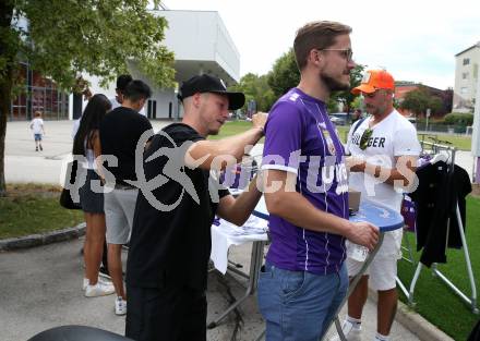 Fussball. Bundesliga. Austria Klagenfurt gegen Rapid Wien. Fabian Miesenboeck (Klagenfurt).  Klagenfurt, 31.7.2022.
Foto: Kuess
---
pressefotos, pressefotografie, kuess, qs, qspictures, sport, bild, bilder, bilddatenbank