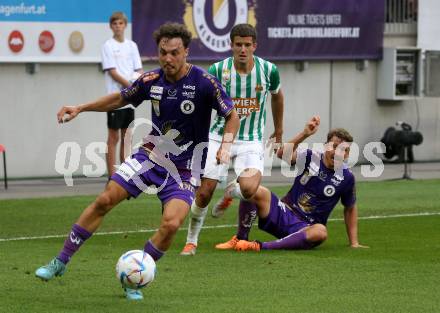 Fussball. Bundesliga. Austria Klagenfurt gegen Rapid Wien. Simon Straudi (Klagenfurt).  Klagenfurt, 31.7.2022.
Foto: Kuess
---
pressefotos, pressefotografie, kuess, qs, qspictures, sport, bild, bilder, bilddatenbank