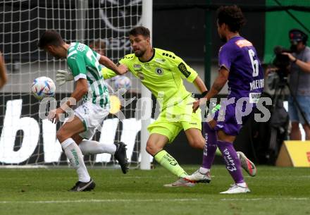 Fussball. Bundesliga. Austria Klagenfurt gegen Rapid Wien. Phillip Menzel,  (Klagenfurt).  Klagenfurt, 31.7.2022.
Foto: Kuess
---
pressefotos, pressefotografie, kuess, qs, qspictures, sport, bild, bilder, bilddatenbank