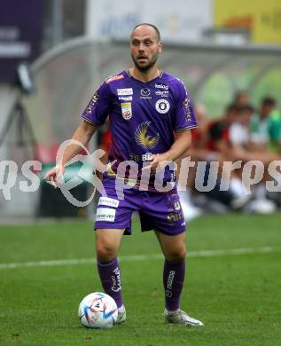 Fussball. Bundesliga. Austria Klagenfurt gegen Rapid Wien. Rico Benatelli (Klagenfurt).  Klagenfurt, 31.7.2022.
Foto: Kuess
---
pressefotos, pressefotografie, kuess, qs, qspictures, sport, bild, bilder, bilddatenbank