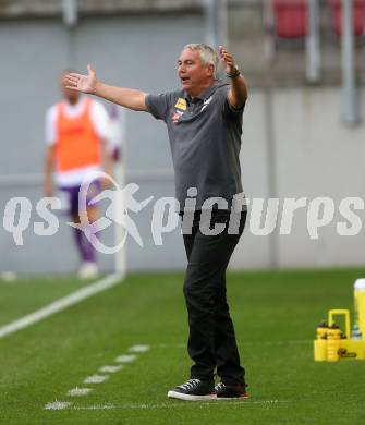 Fussball. Bundesliga. Austria Klagenfurt gegen Rapid Wien. Trainer Peter Pacult (Klagenfurt).  Klagenfurt, 31.7.2022.
Foto: Kuess
---
pressefotos, pressefotografie, kuess, qs, qspictures, sport, bild, bilder, bilddatenbank