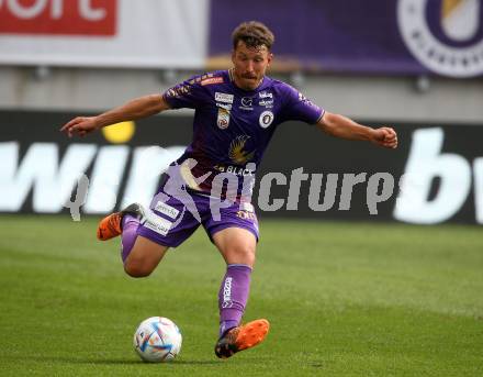 Fussball. Bundesliga. Austria Klagenfurt gegen Rapid Wien. Christopher Wernitznig (Klagenfurt).  Klagenfurt, 31.7.2022.
Foto: Kuess
---
pressefotos, pressefotografie, kuess, qs, qspictures, sport, bild, bilder, bilddatenbank