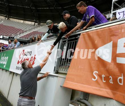 Fussball Bundesliga.  SK Austria Klagenfurt gegen SV Guntamatic Ried.   Trainer Peter Pacult (Klagenfurt),. Klagenfurt, am 13.8.2022. 
Foto: Kuess

---
pressefotos, pressefotografie, kuess, qs, qspictures, sport, bild, bilder, bilddatenbank