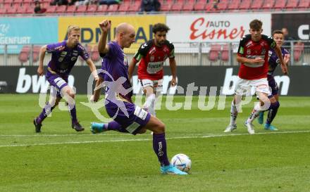 Fussball Bundesliga.  SK Austria Klagenfurt gegen SV Guntamatic Ried.  Nicolas Wimmer (Klagenfurt). Klagenfurt, am 13.8.2022. 
Foto: Kuess

---
pressefotos, pressefotografie, kuess, qs, qspictures, sport, bild, bilder, bilddatenbank