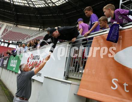 Fussball Bundesliga.  SK Austria Klagenfurt gegen SV Guntamatic Ried.   Trainer Peter Pacult (Klagenfurt),. Klagenfurt, am 13.8.2022. 
Foto: Kuess

---
pressefotos, pressefotografie, kuess, qs, qspictures, sport, bild, bilder, bilddatenbank