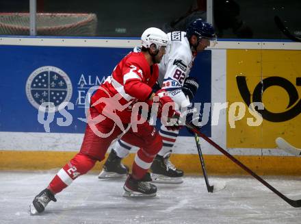 Eishockey. Teststpiel. KAC gegen Fehervar. Strong Steven  (KAC). Maribor, 19.8.2022.
Foto: Kuess
---
pressefotos, pressefotografie, kuess, qs, qspictures, sport, bild, bilder, bilddatenbank