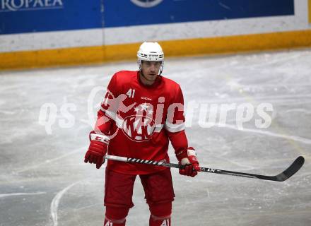 Eishockey. Teststpiel. KAC gegen Fehervar.  Jensen Aabo Jesper (KAC). Maribor, 19.8.2022.
Foto: Kuess
---
pressefotos, pressefotografie, kuess, qs, qspictures, sport, bild, bilder, bilddatenbank