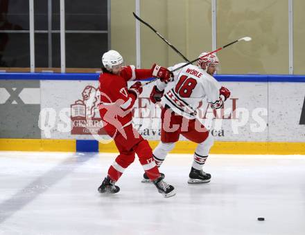 Eishockey. Teststpiel. KAC gegen EC Bad Nauheim.    Ganahl Manuel (KAC). Bled 21.8.2022.
Foto: Kuess
---
pressefotos, pressefotografie, kuess, qs, qspictures, sport, bild, bilder, bilddatenbank