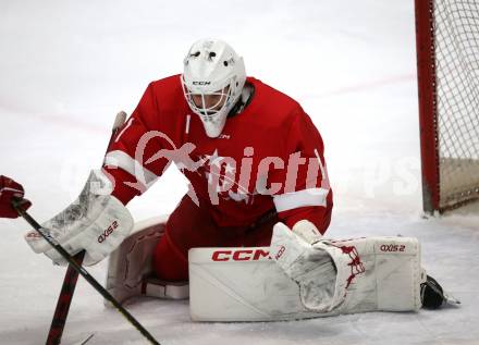 Eishockey. Teststpiel. KAC gegen EC Bad Nauheim.    Usnik Val (KAC). Bled 21.8.2022.
Foto: Kuess
---
pressefotos, pressefotografie, kuess, qs, qspictures, sport, bild, bilder, bilddatenbank