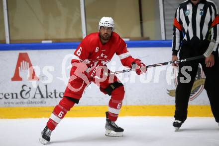 Eishockey. Teststpiel. KAC gegen EC Bad Nauheim.   Lucas Lessio. Bled 21.8.2022.
Foto: Kuess
---
pressefotos, pressefotografie, kuess, qs, qspictures, sport, bild, bilder, bilddatenbank