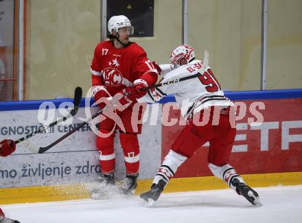 Eishockey. Teststpiel. KAC gegen EC Bad Nauheim.   Ganahl Manuel. Bled 21.8.2022.
Foto: Kuess
---
pressefotos, pressefotografie, kuess, qs, qspictures, sport, bild, bilder, bilddatenbank