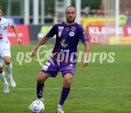 Fussball Bundesliga.  WAC gegen SK Austria Klagenfurt. Rico Benatelli (Klagenfurt). Wolfsberg, am 4.9..2022. 
Foto: Kuess

---
pressefotos, pressefotografie, kuess, qs, qspictures, sport, bild, bilder, bilddatenbank