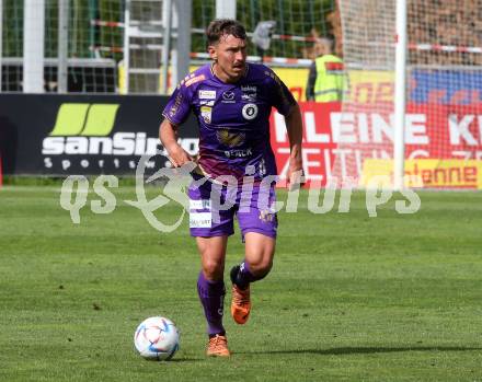 Fussball Bundesliga.  WAC gegen SK Austria Klagenfurt.  Christopher Wernitznig (Klagenfurt). Wolfsberg, am 4.9..2022. 
Foto: Kuess

---
pressefotos, pressefotografie, kuess, qs, qspictures, sport, bild, bilder, bilddatenbank