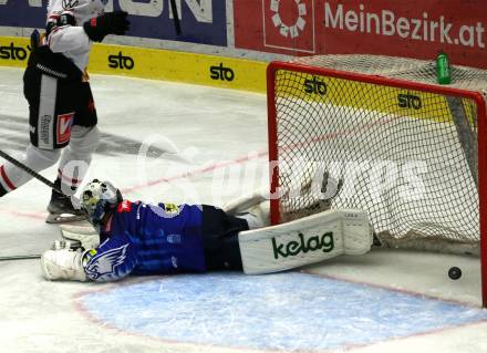 EBEL. Eishockey Bundesliga. VSV gegen BEMER Pioneers Vorarlberg.  Jean Philippe Lamoureux (VSV). Villach, am 22.92022.
Foto: Kuess
www.qspictures.net
---
pressefotos, pressefotografie, kuess, qs, qspictures, sport, bild, bilder, bilddatenbank