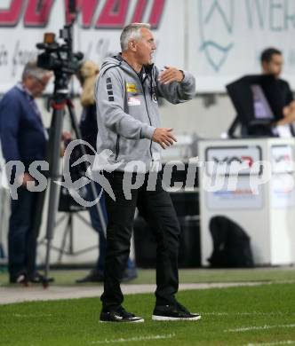 Fussball Bundesliga. SK Austria Klagenfurt gegen SC Austria Lustenau. Trainer Peter Pacult  (Klagenfurt). Klagenfurt, am 8.10.2022.
Foto: Kuess
---
pressefotos, pressefotografie, kuess, qs, qspictures, sport, bild, bilder, bilddatenbank