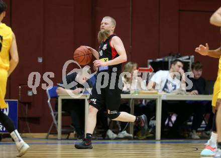 Basketball 2. Liga 2022/2023. Grunddurchgang 2. Runde.  Woerthersee Piraten gegen  Mattersburg Rocks.  Claudio Vancura (Mattersburg). Klagenfurt, am 15.10.2022.
Foto: Kuess
www.qspictures.net
---
pressefotos, pressefotografie, kuess, qs, qspictures, sport, bild, bilder, bilddatenbank