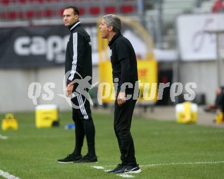 Fussball Bundesliga. SK Austria Klagenfurt gegen LASK   Trainer Dietmar Kuehbauer (LASK). Klagenfurt, am 15.10.2022.
Foto: Kuess
---
pressefotos, pressefotografie, kuess, qs, qspictures, sport, bild, bilder, bilddatenbank