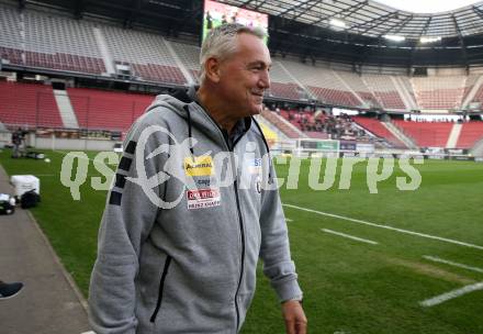 Fussball Bundesliga. SK Austria Klagenfurt gegen LASK   Trainer Peter Pacult (Klagenfurt). Klagenfurt, am 15.10.2022.
Foto: Kuess
---
pressefotos, pressefotografie, kuess, qs, qspictures, sport, bild, bilder, bilddatenbank