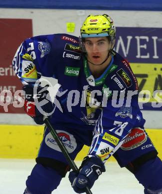 EBEL. Eishockey Bundesliga. EC VSV gegen Migross Supermercati Asiago Hockey. Felix Maxa  (VSV). Villach, am 18.10.2022.
Foto: Kuess
www.qspictures.net
---
pressefotos, pressefotografie, kuess, qs, qspictures, sport, bild, bilder, bilddatenbank