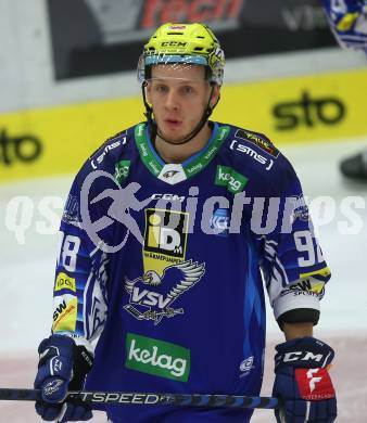 EBEL. Eishockey Bundesliga. EC VSV gegen Migross Supermercati Asiago Hockey.  Blaz Tomazevic (VSV). Villach, am 18.10.2022.
Foto: Kuess
www.qspictures.net
---
pressefotos, pressefotografie, kuess, qs, qspictures, sport, bild, bilder, bilddatenbank