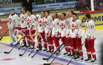 EBEL. Eishockey Bundesliga. EC KAC gegen  Steinbach Black Wings 1992.   (KAC). Klagenfurt, am 21.10.2022.
Foto: Kuess
www.qspictures.net
---
pressefotos, pressefotografie, kuess, qs, qspictures, sport, bild, bilder, bilddatenbank