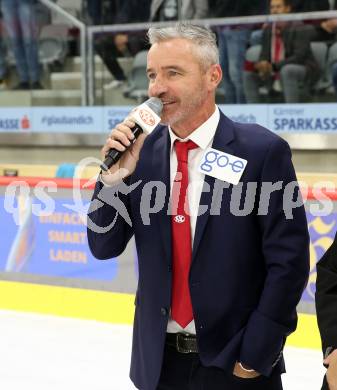 EBEL. Eishockey Bundesliga. EC KAC gegen  Steinbach Black Wings 1992.  Joschi Peharz (KAC). Klagenfurt, am 21.10.2022.
Foto: Kuess
www.qspictures.net
---
pressefotos, pressefotografie, kuess, qs, qspictures, sport, bild, bilder, bilddatenbank