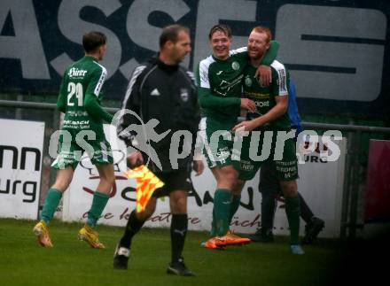 Fussball. Kaerntner Liga. Bleiburg gegen Lendorf.   Torjubel Christian Wernisch (Lendorf). Bleiburg, am 22.10.2022.
Foto: Kuess
---
pressefotos, pressefotografie, kuess, qs, qspictures, sport, bild, bilder, bilddatenbank