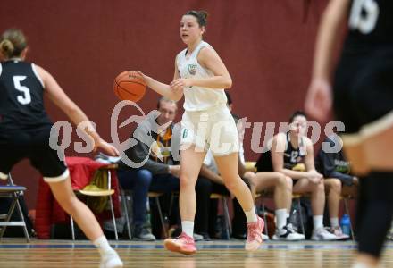 Basketball Damen Superliga. Grunddurchgang 4. Runde. KOS Celovec Damen gegen Basket Flames Women.  Alina Seher (KOS). Klagenfurt, 22.10.2022.
Foto: Kuess
---
pressefotos, pressefotografie, kuess, qs, qspictures, sport, bild, bilder, bilddatenbank