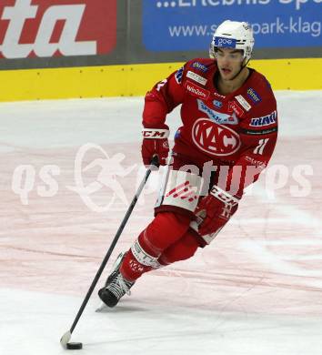 EBEL. Eishockey Bundesliga. EC KAC gegen  VSV.  Lukas Haudum (KAC). Klagenfurt, am 26.10.2022.
Foto: Kuess
www.qspictures.net
---
pressefotos, pressefotografie, kuess, qs, qspictures, sport, bild, bilder, bilddatenbank