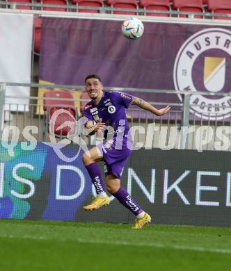 Fussball Bundesliga. SK Austria Klagenfurt gegen WSG Tirol.  Sinan Karweina (Klagenfurt). Klagenfurt, am 29.10.2022.
Foto: Kuess
---
pressefotos, pressefotografie, kuess, qs, qspictures, sport, bild, bilder, bilddatenbank