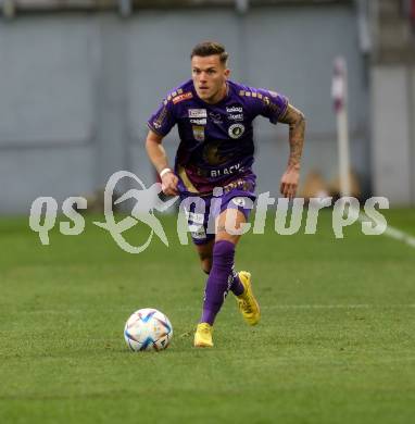 Fussball Bundesliga. SK Austria Klagenfurt gegen WSG Tirol.  Florian Rieder (Klagenfurt).. Klagenfurt, am 29.10.2022.
Foto: Kuess
---
pressefotos, pressefotografie, kuess, qs, qspictures, sport, bild, bilder, bilddatenbank