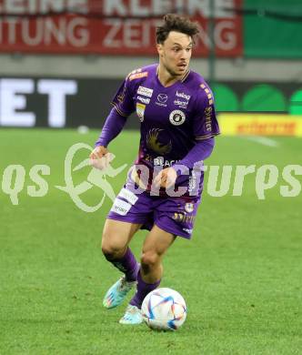 Fussball Bundesliga. SK Austria Klagenfurt gegen WSG Tirol.  Simon Straudi (Klagenfurt).. Klagenfurt, am 29.10.2022.
Foto: Kuess
---
pressefotos, pressefotografie, kuess, qs, qspictures, sport, bild, bilder, bilddatenbank