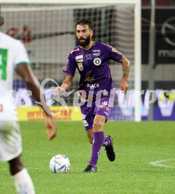 Fussball Bundesliga. SK Austria Klagenfurt gegen WSG Tirol.  Kosmas Gkezos (Klagenfurt).. Klagenfurt, am 29.10.2022.
Foto: Kuess
---
pressefotos, pressefotografie, kuess, qs, qspictures, sport, bild, bilder, bilddatenbank