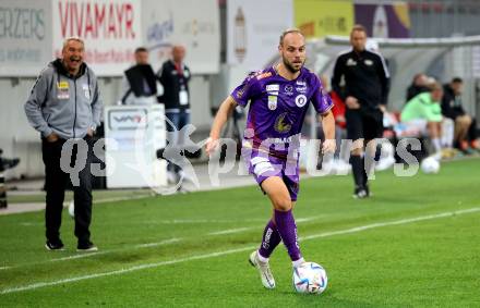 Fussball Bundesliga. SK Austria Klagenfurt gegen WSG Tirol.  Rico Benatelli (Klagenfurt).. Klagenfurt, am 29.10.2022.
Foto: Kuess
---
pressefotos, pressefotografie, kuess, qs, qspictures, sport, bild, bilder, bilddatenbank