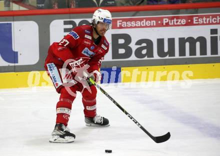 EBEL. Eishockey Bundesliga. EC KAC gegen  HC Innsbruck - Die Haie.  Thomas Hundertpfund (KAC). Klagenfurt, am 1.11.2022.
Foto: Kuess
www.qspictures.net
---
pressefotos, pressefotografie, kuess, qs, qspictures, sport, bild, bilder, bilddatenbank