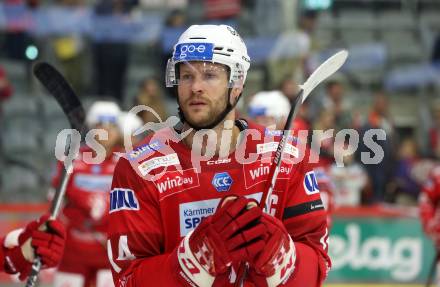 EBEL. Eishockey Bundesliga. EC KAC gegen  HC Innsbruck - Die Haie.  Paul Postma (KAC). Klagenfurt, am 1.11.2022.
Foto: Kuess
www.qspictures.net
---
pressefotos, pressefotografie, kuess, qs, qspictures, sport, bild, bilder, bilddatenbank