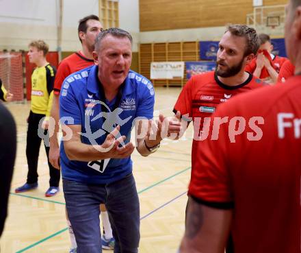 Handball. Cup. SVVW Klagenfurt gegen SC Ferlach. Trainer Wischounig Wolfgang    (Klagenfurt). Klagenfurt, am 5.11.2022.
Foto: Kuess


---
pressefotos, pressefotografie, kuess, qs, qspictures, sport, bild, bilder, bilddatenbank