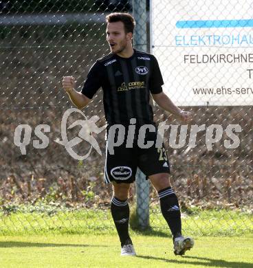 Fussball Kaerntner Liga. Koettmannsdorf gegen St. Jakob/Ros.. Torjubel Christoph Omann,  (St. Jakob). KLagenfurt, am 5.11.2022.
Foto: Kuess

---
pressefotos, pressefotografie, kuess, qs, qspictures, sport, bild, bilder, bilddatenbank