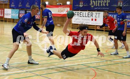 Handball. Cup. SVVW Klagenfurt gegen SC Ferlach.  Kurasch Ignaz (Klagenfurt). Klagenfurt, am 5.11.2022.
Foto: Kuess


---
pressefotos, pressefotografie, kuess, qs, qspictures, sport, bild, bilder, bilddatenbank