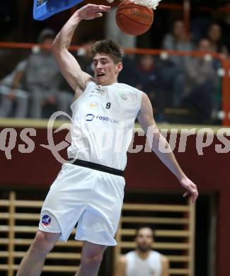 Basketball 2. Liga 2022/2023. Grunddurchgang 6. Runde.  KOS Celovec gegen  BBU Salzburg.    Andrej Blazevic (KOS). Klagenfurt, am 12.11.2022.
Foto: Kuess
www.qspictures.net
---
pressefotos, pressefotografie, kuess, qs, qspictures, sport, bild, bilder, bilddatenbank