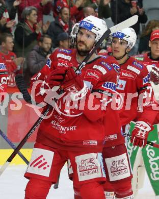 EBEL. Eishockey Bundesliga. EC KAC gegen  Moser Medical Graz99ers.  Manuel Ganahl (KAC). Klagenfurt, am 15.11.2022.
Foto: Kuess
www.qspictures.net
---
pressefotos, pressefotografie, kuess, qs, qspictures, sport, bild, bilder, bilddatenbank