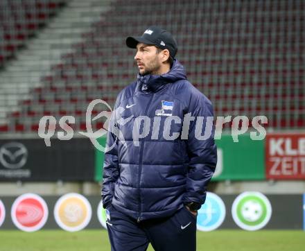 Fussball Woertherseecup. Herta BSC gegen TSV 1860.  Sandro Schwarz  (Herta). Klagenfurt, am 19.11.2022.
Foto: Kuess
---
pressefotos, pressefotografie, kuess, qs, qspictures, sport, bild, bilder, bilddatenbank