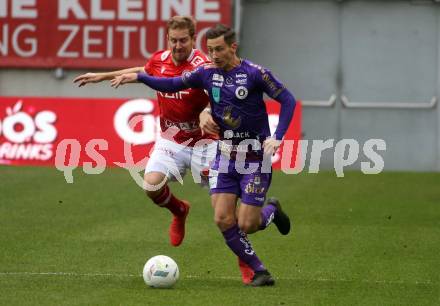Fussball Woertherseecup. SK Austria Klagenfurt gegen GAK. Till Schumacher, (Austria Klagenfurt), Markus Rusek   (GAK). Klagenfurt, am 19.11.2022.
Foto: Kuess
---
pressefotos, pressefotografie, kuess, qs, qspictures, sport, bild, bilder, bilddatenbank