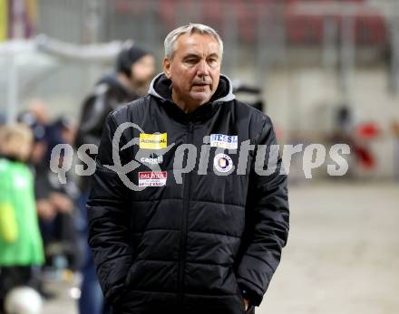 Fussball Woertherseecup. SK Austria Klagenfurt gegen 1860 Muenchen.  Trainer Peter Pacult (Austria Klagenfurt). Klagenfurt, 20.11.2022.
Foto: Kuess
---
pressefotos, pressefotografie, kuess, qs, qspictures, sport, bild, bilder, bilddatenbank