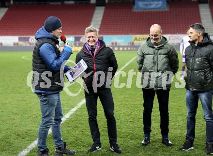 Fussball Woertherseecup. SK Austria Klagenfurt gegen 1860 Muenchen.  Patrick Jochum, Arno Arthofer, Herbert Matschek. Klagenfurt, 20.11.2022.
Foto: Kuess
---
pressefotos, pressefotografie, kuess, qs, qspictures, sport, bild, bilder, bilddatenbank