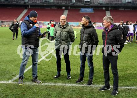 Fussball Woertherseecup. SK Austria Klagenfurt gegen 1860 Muenchen.  Patrick Jochum, Herbert Matschek, Arno Arthofer. Klagenfurt, 20.11.2022.
Foto: Kuess
---
pressefotos, pressefotografie, kuess, qs, qspictures, sport, bild, bilder, bilddatenbank